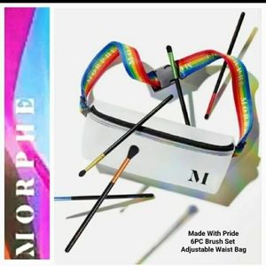 Morphe Made with Pride Brush Set & Bag